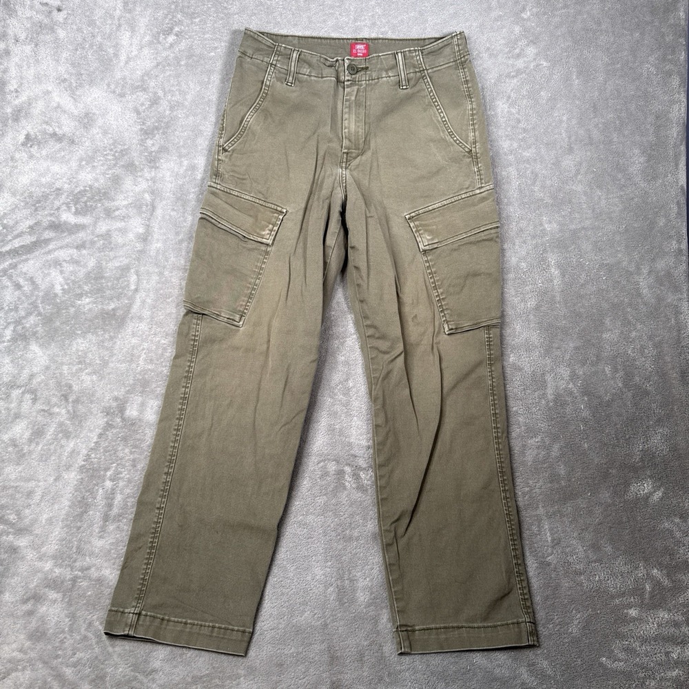 Levi's XX Cargo Taper Men's Olive Green Cargo Pants 30x30  Casual